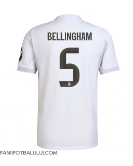Real Madrid Jude Bellingham #5 Tricou Fotbal Replică 2025-26 Barbati Acasa